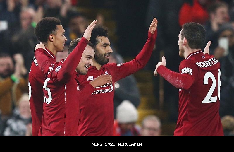 Paruh Musim Berakhir, Liverpool Alami Banyak Kejadian Buruk