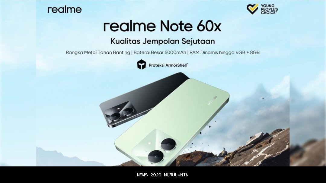 Hanya Murah? Ini HP Sejutaan 2026 dengan Baterai Besar dan Layar 120 Hz