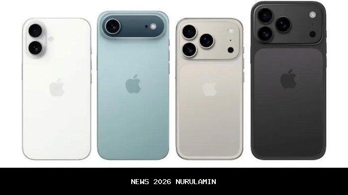 Daftar iPhone Terbaru 2025: Harga, Spesifikasi, Keunggulan