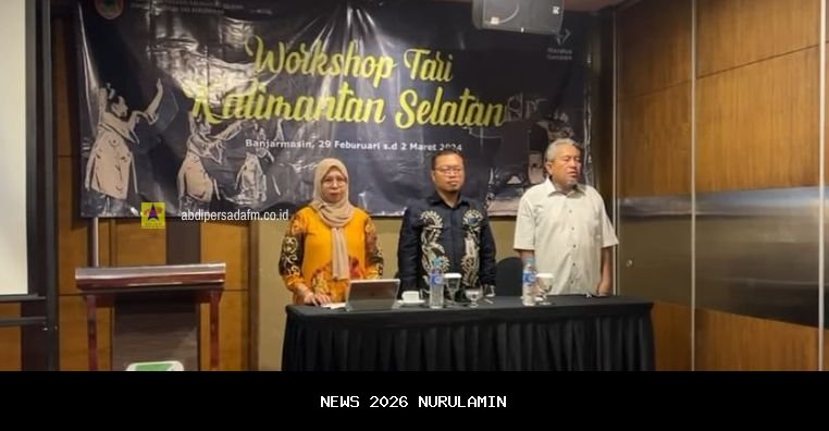 Tanah Bumbu Gelar Workshop Tari Kalsel, Mendorong Generasi Muda Kuasai Gerak Dasar dan Lestarikan Budaya