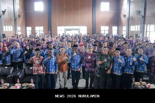 Rakerkab PPDI Ciamis 2025, Bupati Herdiat Tekankan Kualitas Pelayanan dan Soliditas Perangkat Desa