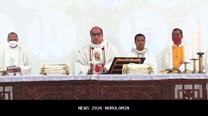 Surat Natal 2025, Uskup Siprianus Ajak Umat Berpartisipasi Aktif dalam Sinode IV