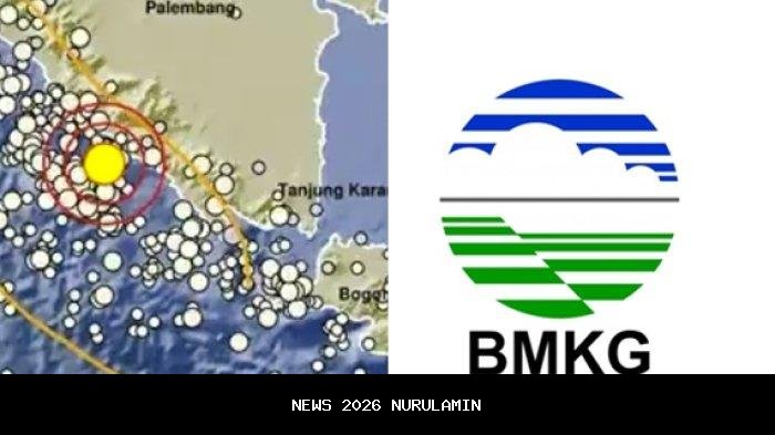 Gempa Terkini Bengkulu, Kamis 1 Januari 2026, Update BMKG