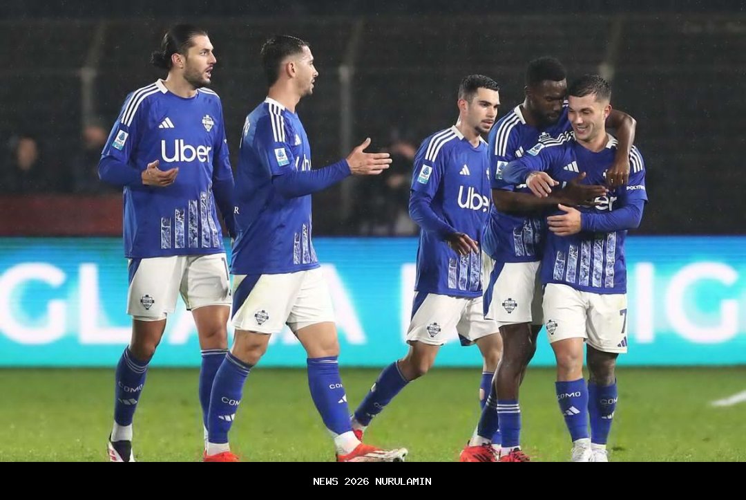 Prediksi Skor Como vs Udinese di Serie A Italia, Sabtu 3 Januari 2026 Pukul 18.30 WIB