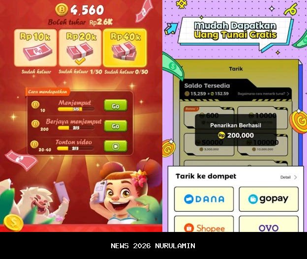 Cair Rp350 Ribu Instan! Aplikasi Penghasil Saldo DANA 2026 Terbukti Menguntungkan dan Aman