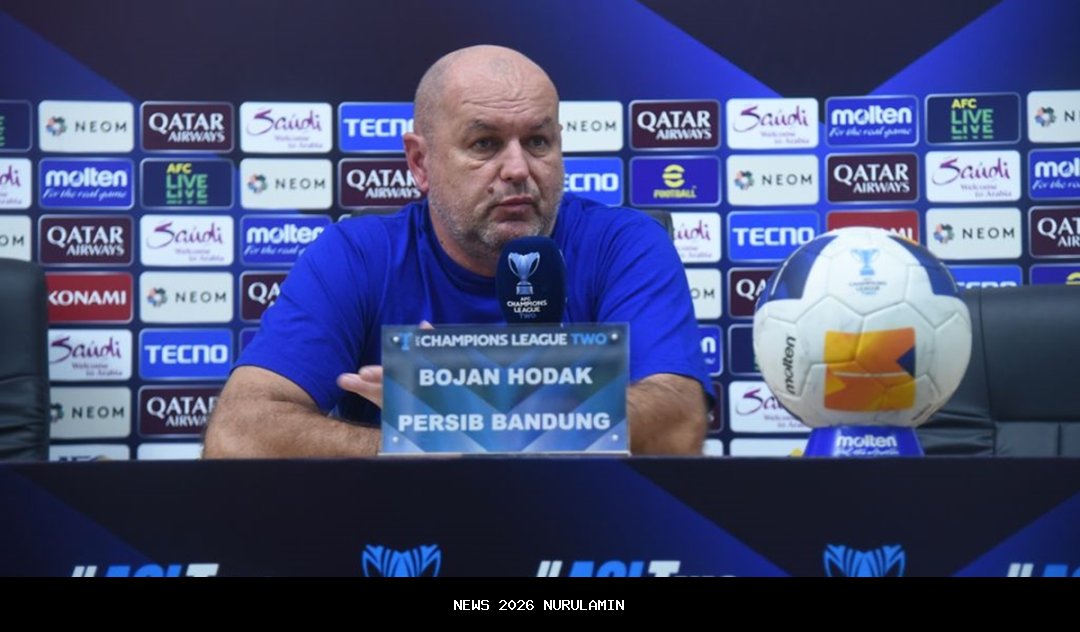 Bojan Hodak Bangga Persib Lolos 16 Besar AFC Champions League Two