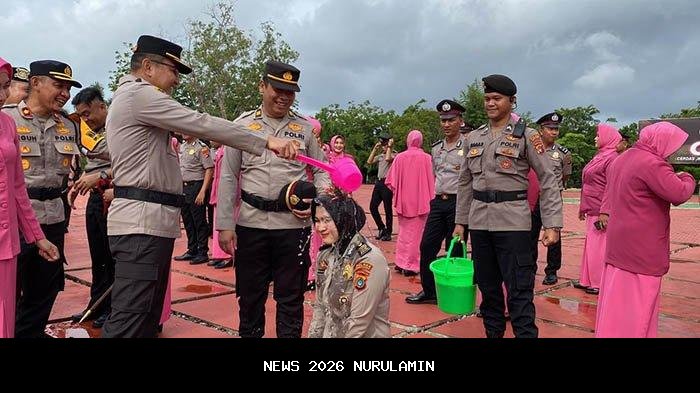 Puluhan Anggota Polres Bangka Barat Naik Pangkat dengan Doa dan Harapan