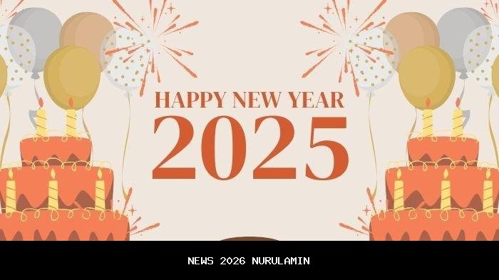 20 Ucapan Tahun Baru 2026 Penuh Makna dan Doa dalam Bahasa Inggris