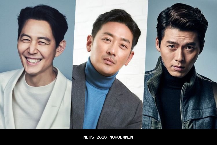 Top 30 peringkat reputasi brand bintang film Korea: Yoon Kye Sang, Ha Jung Woo, dan Heo Sung Tae di 3 besar