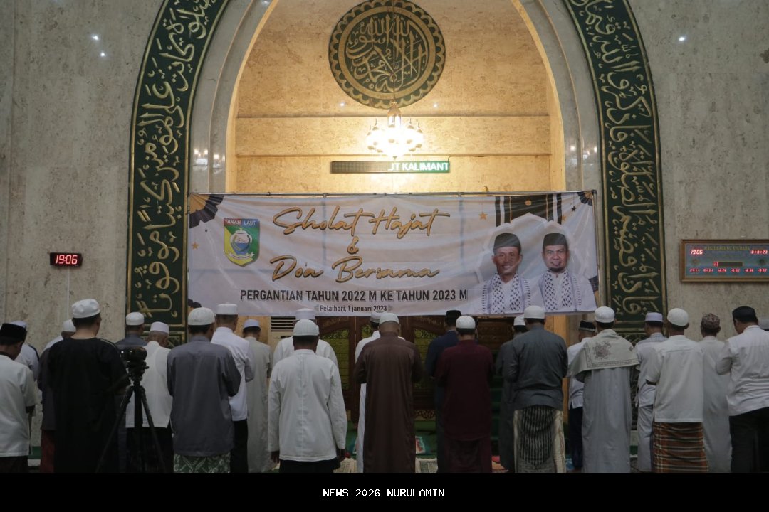 Menyambut 2026, Pemkab Tanah Bumbu Gelar Shalat Hajat di Penghujung Tahun