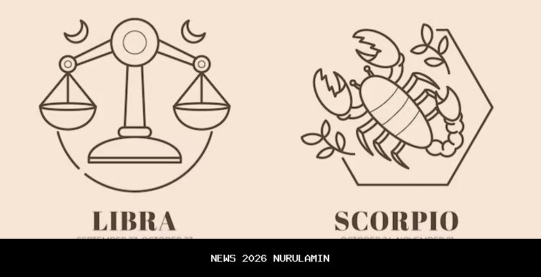 Ramalan zodiak Libra dan Scorpio 17 Desember 2025: Cinta, Keuangan, Karier, Kesehatan