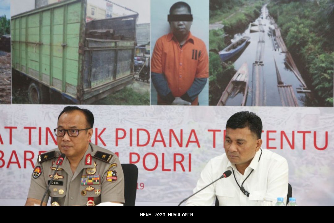 Pembalakan Liar Sumatera Terungkap, Kapolri Umumkan Tersangka Baru
