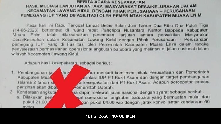 Pembatasan Angkutan Batubara di Jalan Umum, Alfrenzi: Tidak Ada Lagi Toleransi