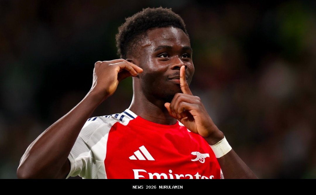 Madueke Cetak Dua Gol, Arsenal Hancurkan Club Brugge di Liga Champions