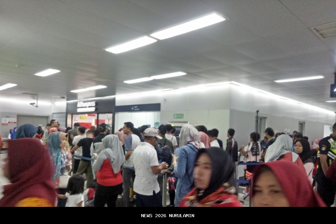 MRT Jakarta Penuh Saat Tahun Baru, Penumpang Capai 326.372
