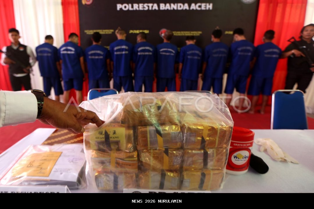 Kasus Kriminal dan Narkoba yang Ditangani Polresta Banda Aceh Tahun 2025