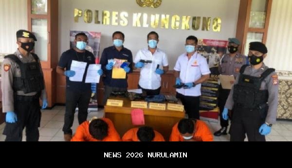 Komplotan Pencuri Mobil Rental Bali Ditangkap, Modus Penipuan Tiket Wisatawan