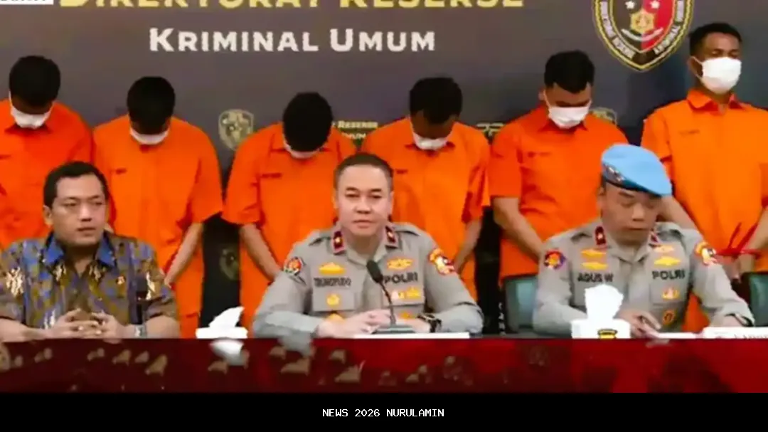 Enam Polisi Mabes Polri Jadi Tersangka Pengeroyokan Debt Collector di Kalibata