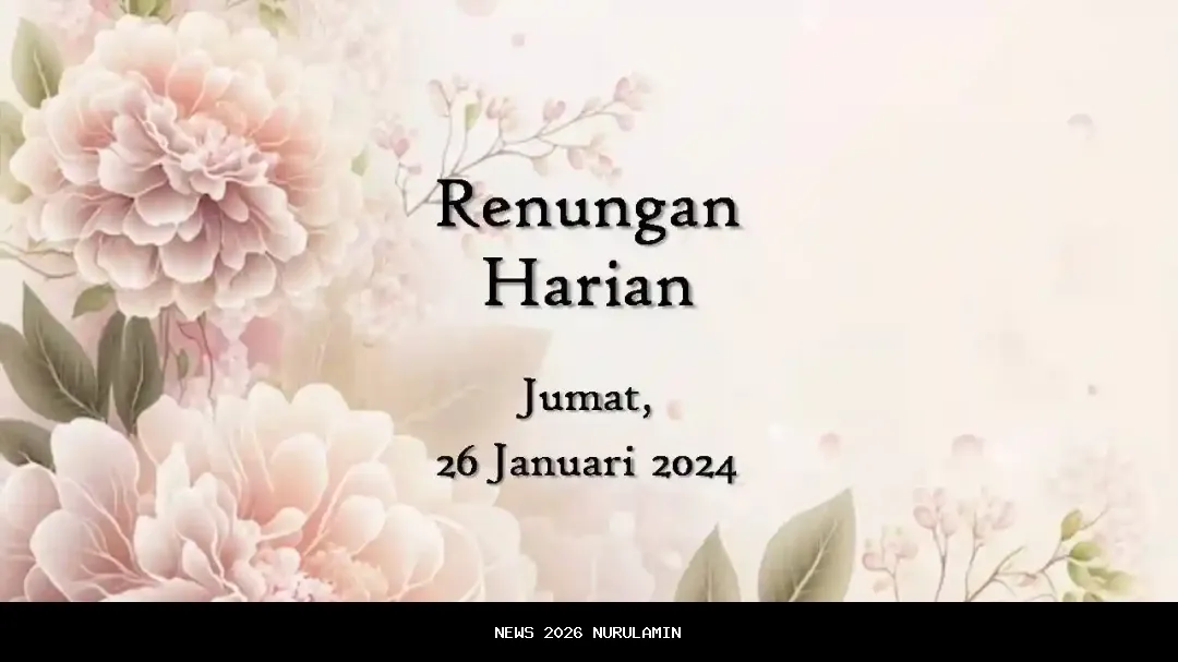 Injil Katolik Hari Ini: 1 Januari 2026 dan Mazmur Tanggapan