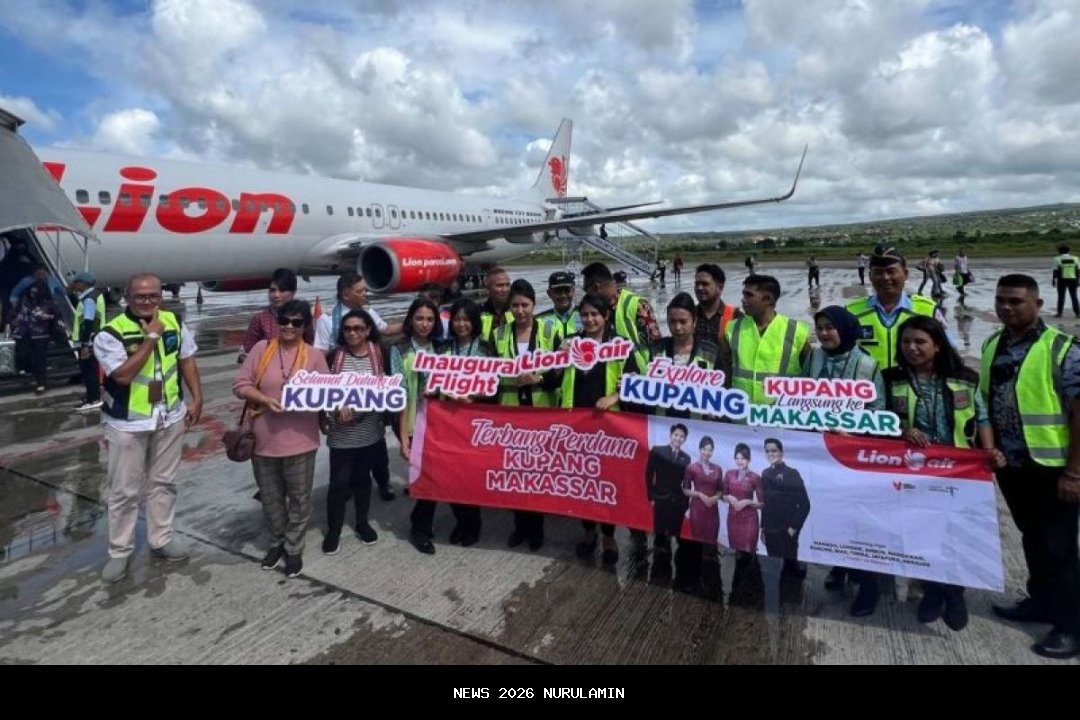 Penerbangan di Bandara El Tari Kupang Tetap Lancar Jelang Natal dan Tahun Baru