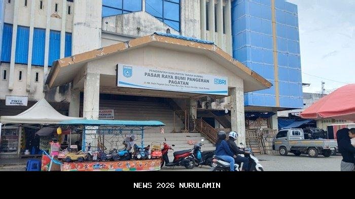 Pasar Raya Bumi Pangeran rusak berat, Pemkab Tanahbumbu bangun penampungan, ini respons pedagang