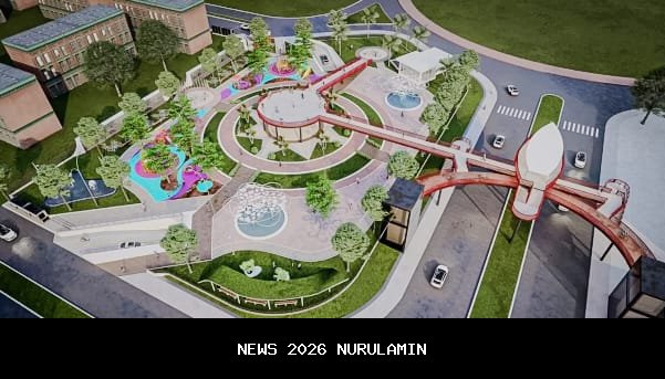 Proyek Multiyear RTH Eks Kantor Disnakertrans Kalteng, Pemprov Targetkan Selesai 2027