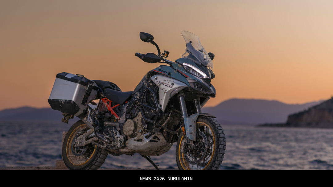Ducati Multistrada 2026, raja adventure sport yang nyaman, kencang, dan penuh teknologi