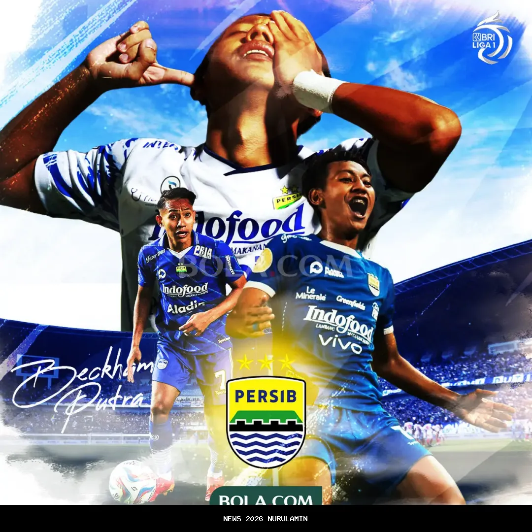 Persib tak terbendung! Gol Beckham Putra antar Maung Bandung juara paruh musim