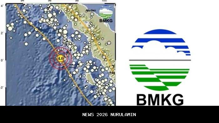 BMKG Laporkan Gempa Terkini Guncang Nias Barat Sumatera Utara dengan Kedalaman 24 KM