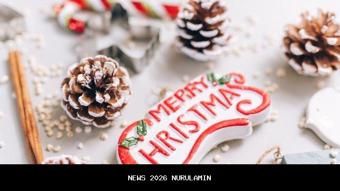 Kumpulan ucapan Natal 2025 berbahasa Inggris penuh makna dan berkesan