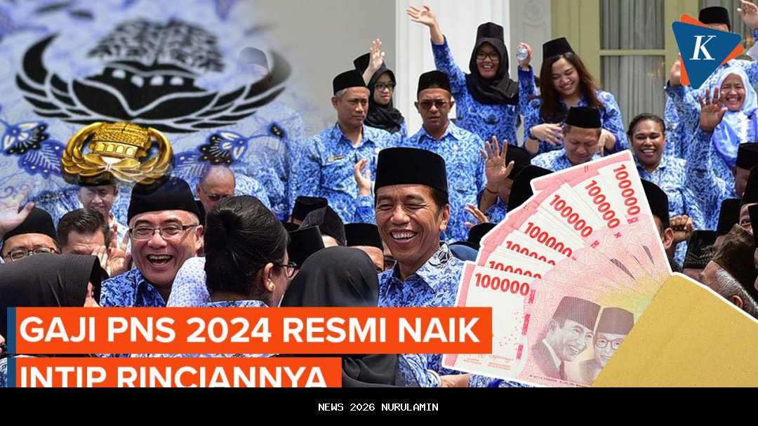 Gaji PNS 2026 Mulai Berlaku Januari