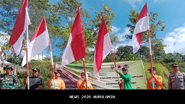 Bupati Dony Tanam 30 Ribu Pohon di Lahan Kritis Sumedang