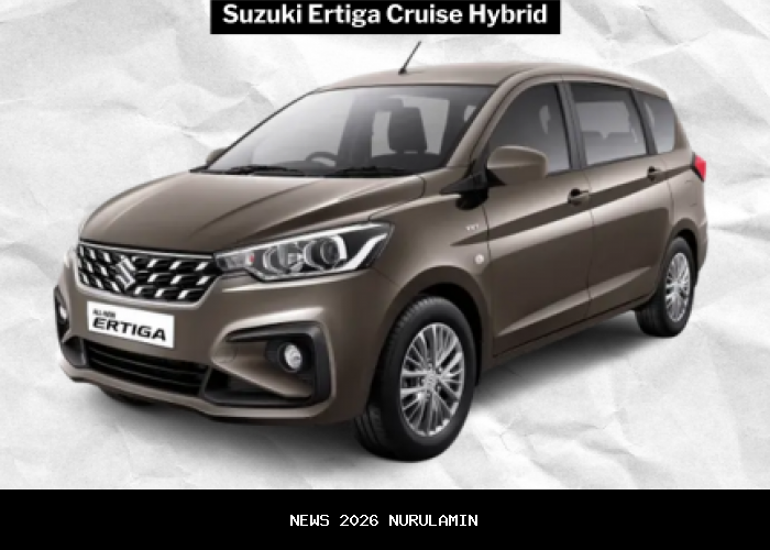 Suzuki Ertiga 2026: Teknologi Hybrid Canggih, Desain Baru, Harga Mulai Rp 236 Juta