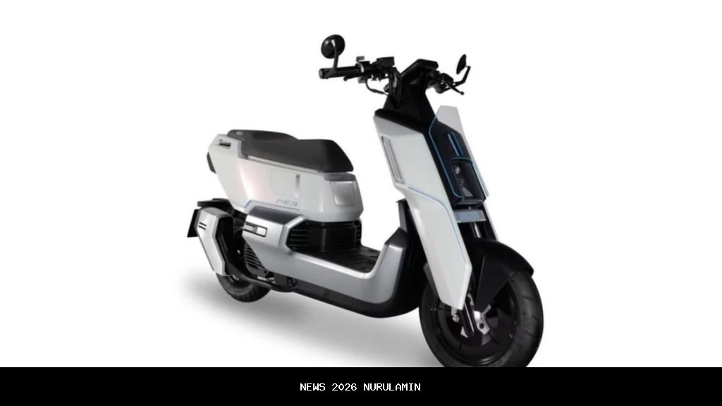 Super irit! Skuter hybrid SYM PE3 jangkau 323 km dengan 3 liter bensin