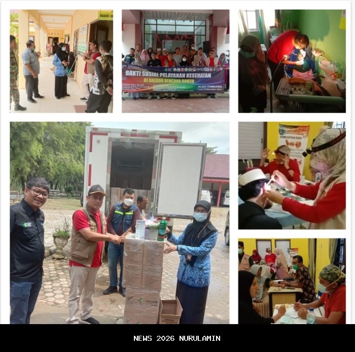 Tim Medis Abulyatama Bantu Pulihkan Layanan Kesehatan Aceh Tamiang