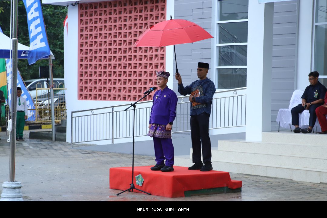 Pasiter Kodim 0420/Sarko hadiri upacara Hari Amal Bhakti Kemenag ke-80 tahun 2026