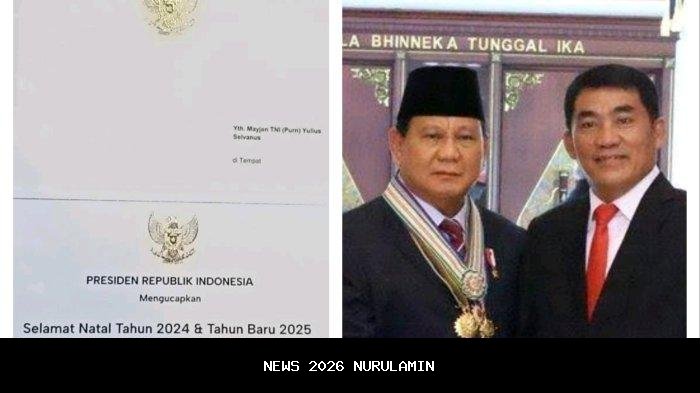 Presiden Prabowo Subianto Ucapkan Selamat Tahun Baru 2026 di Posko Pengungsi Tapanuli Selatan