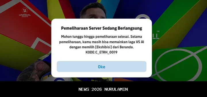 Perbaikan eFootball 2026 Mobile Hari Ini 11 Desember 2025 Sampai Kapan dan Bocoran Pembaruan