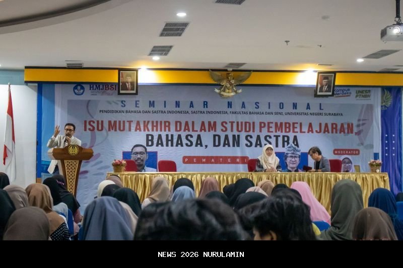 Seminar Pembelajaran Bahasa dan Sastra Indonesia Kelas 2024C PBSI Unika Ruteng