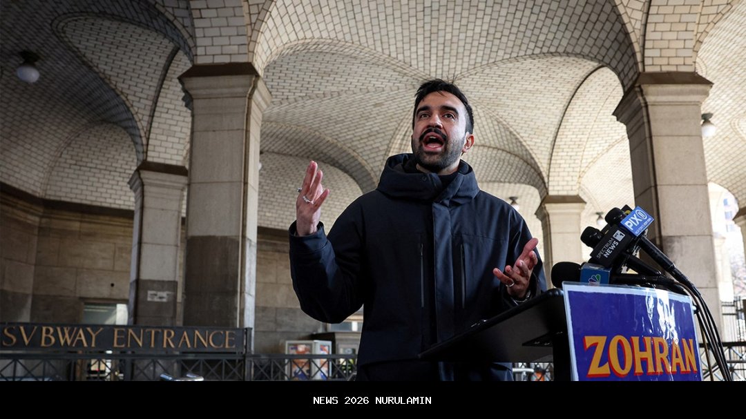 Hari Pertama Jabatan, Zohran Mamdani Hentikan Aturan Pro-Israel