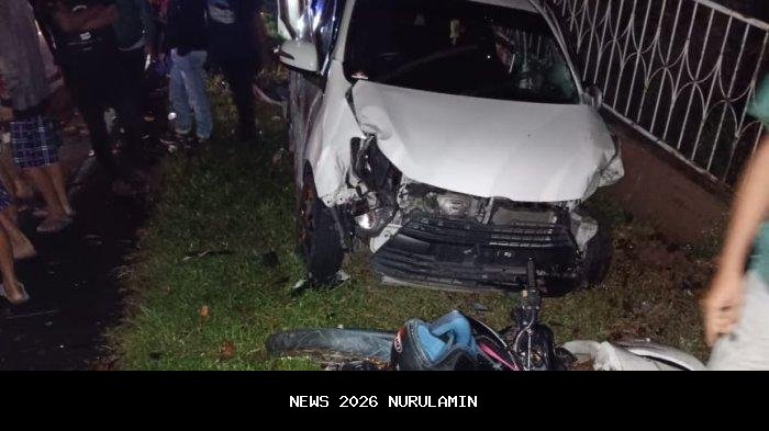 Kecelakaan Maut di Karanganyar: Isuzu Panther Rem Blong Tabrak Agya, 3 Motor Hancur