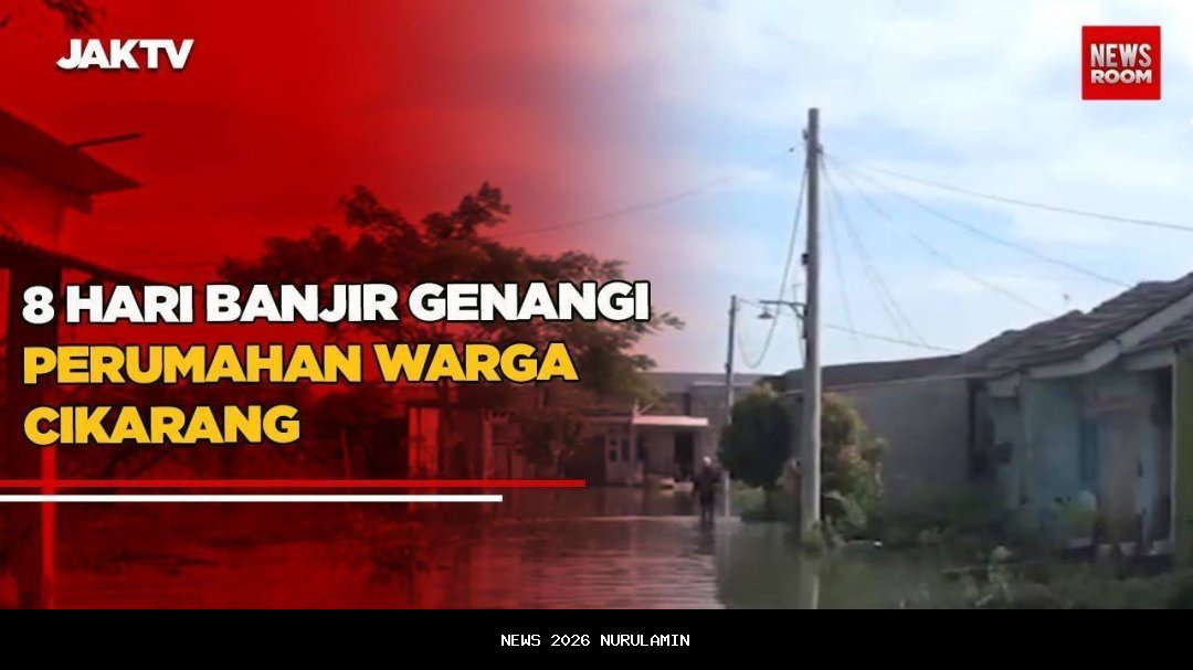 Banjir Genangi Perum Tiara Mantang, Warga Terjebak Air Selutut