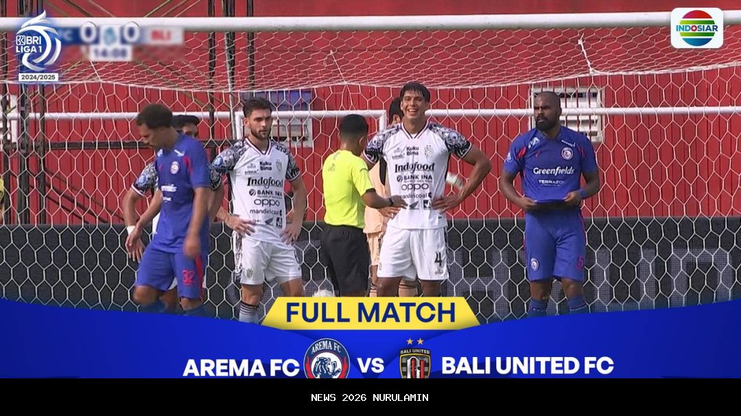 Live Streaming Bali United vs Arema FC Pekan 16 Liga Super 2025/2026