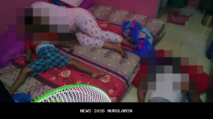 Misteri Keluarga Tewas di Kontrakan, Satu Selamat, Teh di Dapur Jadi Petunjuk