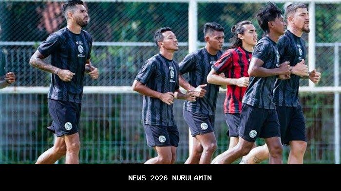 Arema FC Nyalakan Mesin Usai Libur, Marcos Santos Belum Tampak di Latihan Pertama