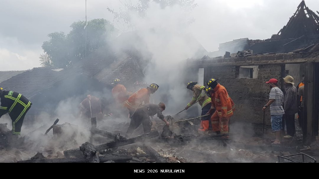 Kronologi Kebakaran Rumah di Babana Mateng, Kerugian Rp135 Juta