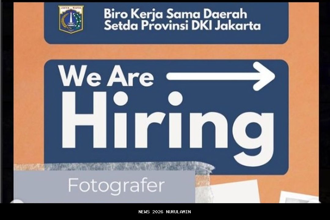 DPRKP DKI Jakarta Buka Rekrutmen, Cek Posisi dan Persyaratan Lamaran