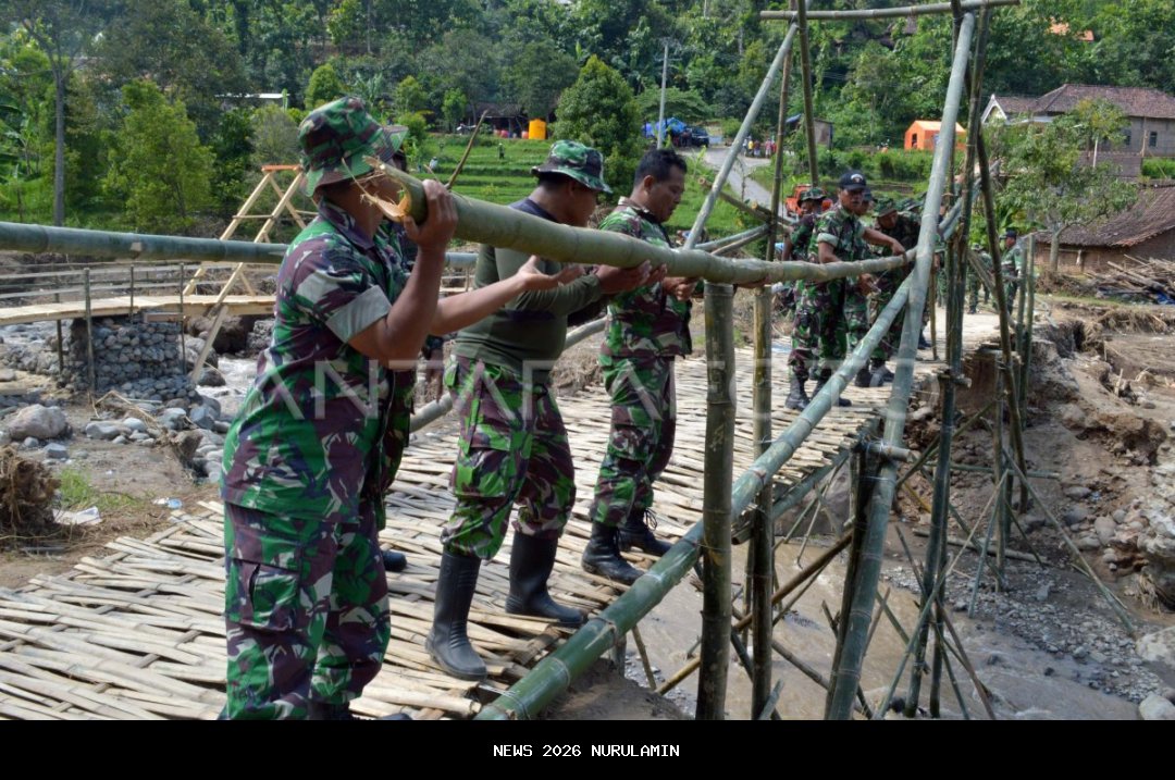 Jembatan Pucung Bedug-Petir Patah, Jembatan Darurat Segera Bangun
