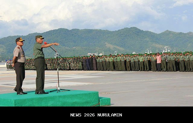 Breaking news: 2.400 personel TNI-Polri amankan kunjungan Presiden Prabowo di Balikpapan
