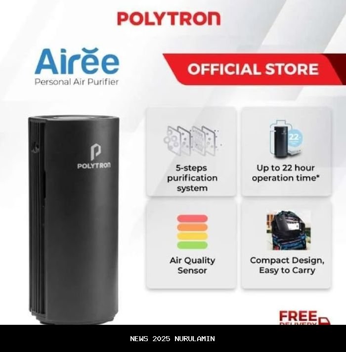 Catat Tanggalnya, Air Purifier Polytron Diskon Besar di Promo Blibli 12.12